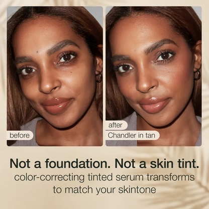 ✨CC Color-Correcting Tinted Serum One drop. Instantly more even-looking skin.
