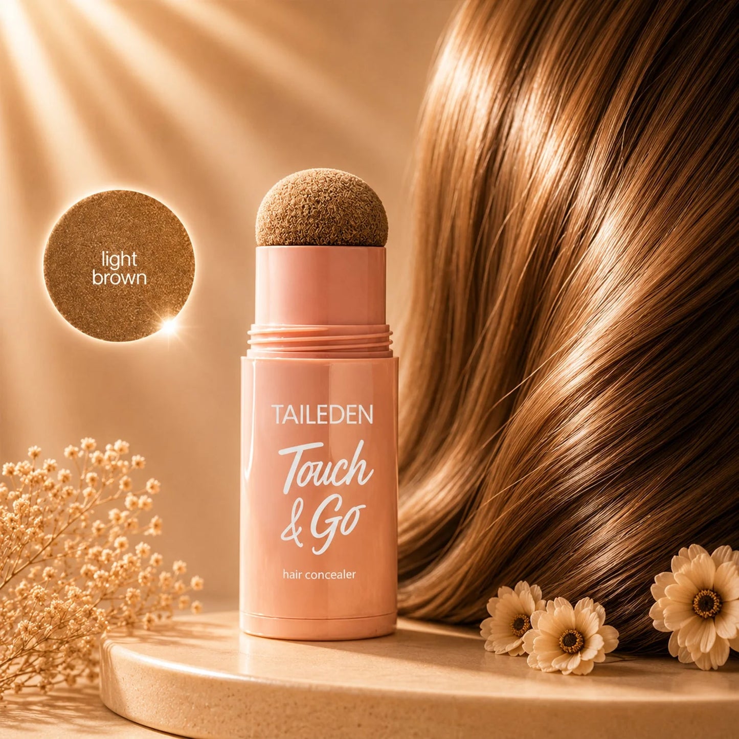 Dab & go hair concealer — Cover Gray Roots & Sparse Areas in Seconds