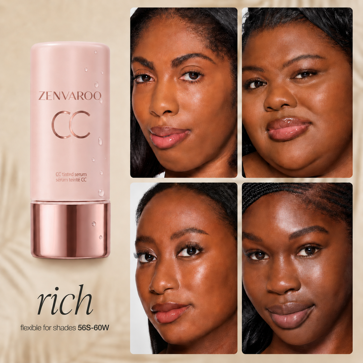✨CC Color-Correcting Tinted Serum One drop. Instantly more even-looking skin.