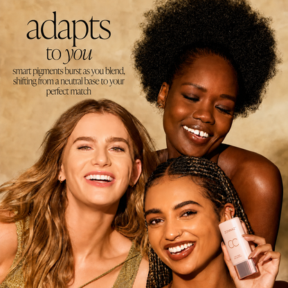 ✨CC Color-Correcting Tinted Serum One drop. Instantly more even-looking skin.