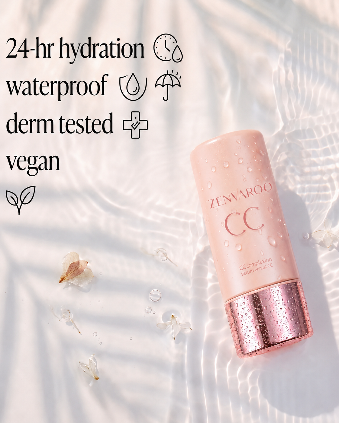 ✨CC Color-Correcting Tinted Serum One drop. Instantly more even-looking skin.