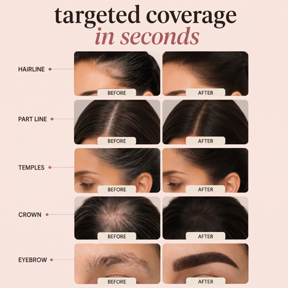 Dab & go hair concealer — Cover Gray Roots & Sparse Areas in Seconds