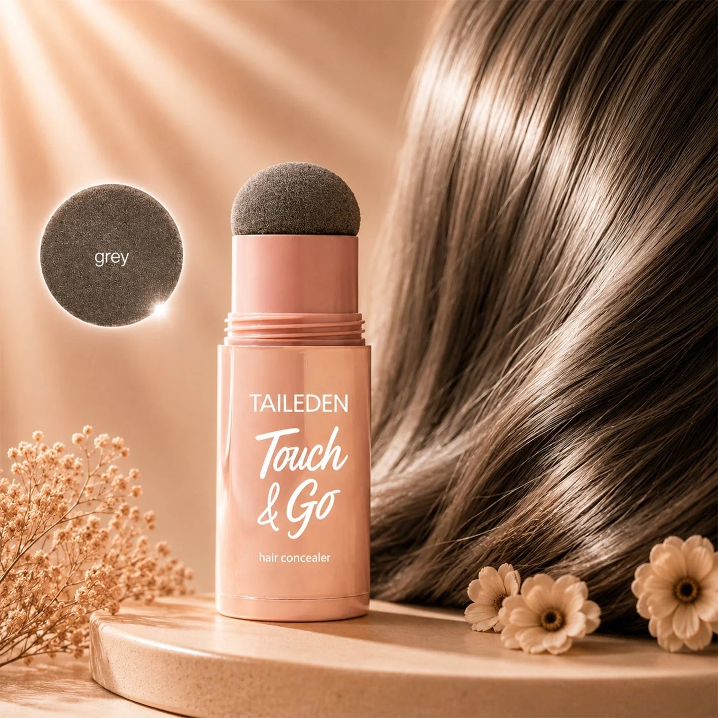 Dab & go hair concealer — Cover Gray Roots & Sparse Areas in Seconds