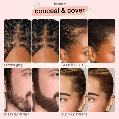 Dab & go hair concealer — Cover Gray Roots & Sparse Areas in Seconds